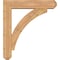 Ekena Millwork Thorton Craftsman Smooth Bracket w/ Offset Brace, Western Red Cedar, 7 1/2"W x 36"D x 40"H BKT0806X36X40THR04SWR - alternate 2